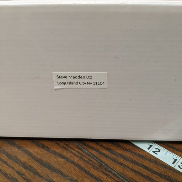 Steve Madden Criss Cross Slippers BLACK Size Large 9-10 NEW in BOX - Picture 4 of 11